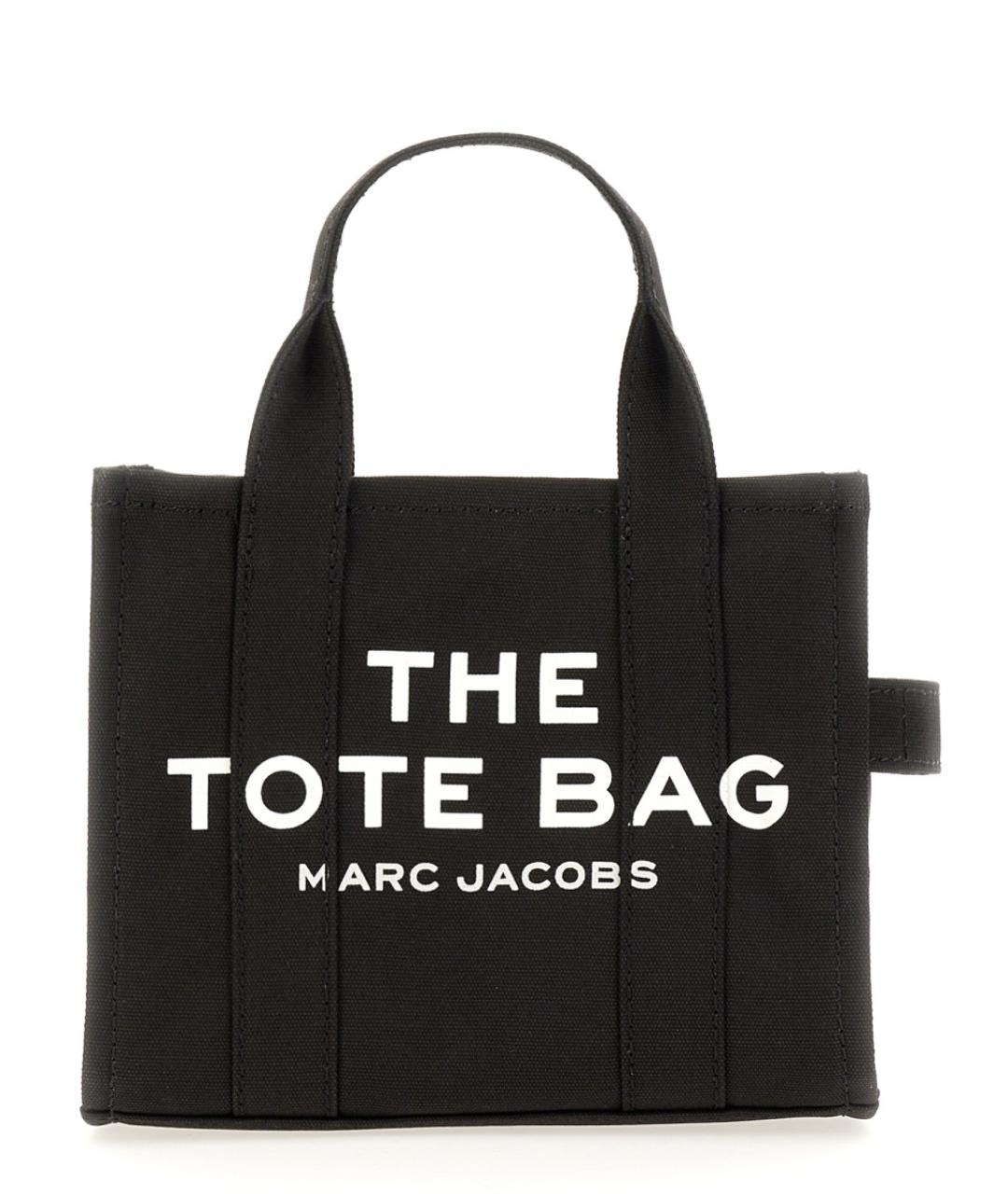 MARC JACOBS Черная хлопковая сумка тоут, фото 3
