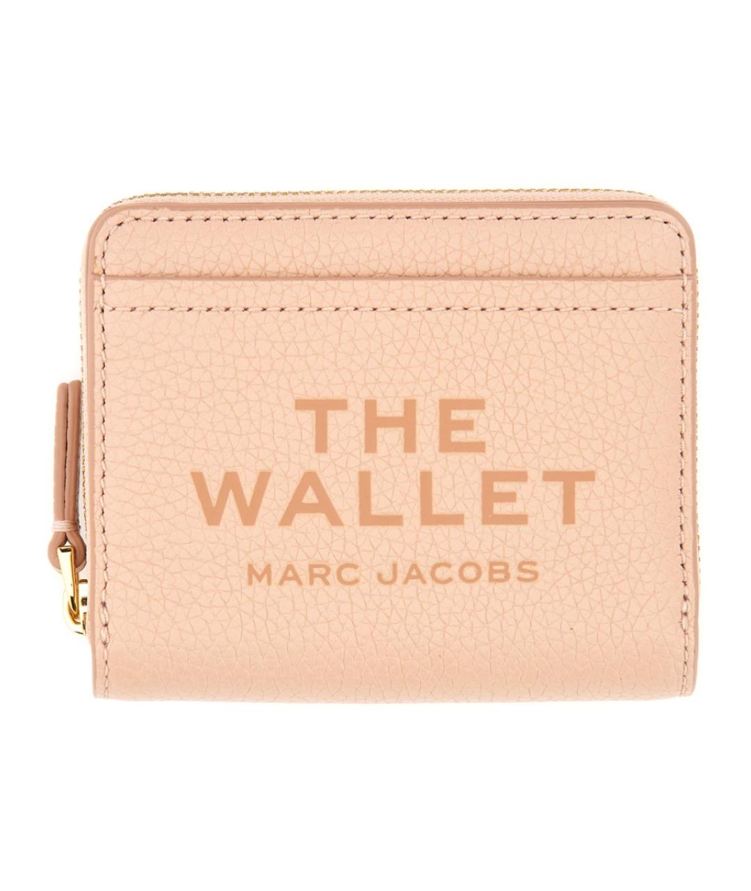 MARC JACOBS Розовый кожаный кошелек, фото 1