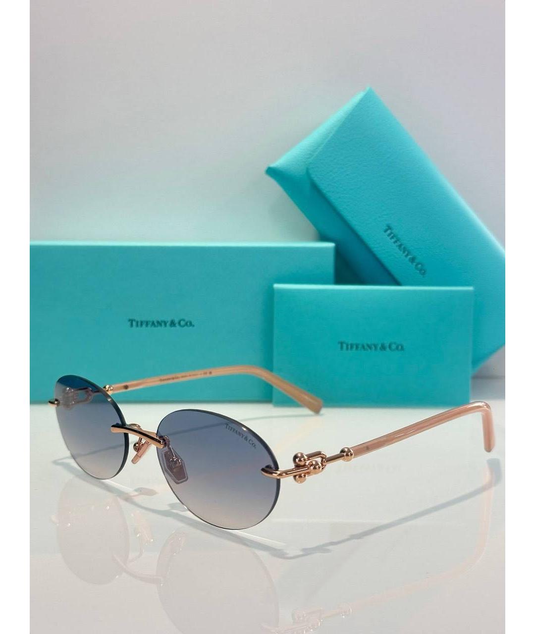 TIFFANY&CO Фиолетовые солнцезащитные очки, фото 9