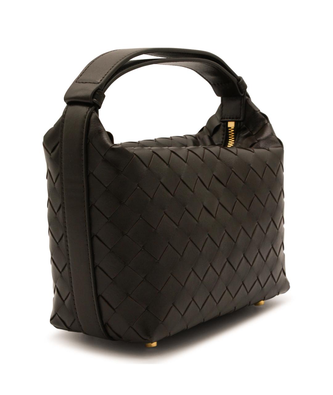 BOTTEGA VENETA Коричневая кожаная сумка через плечо, фото 3
