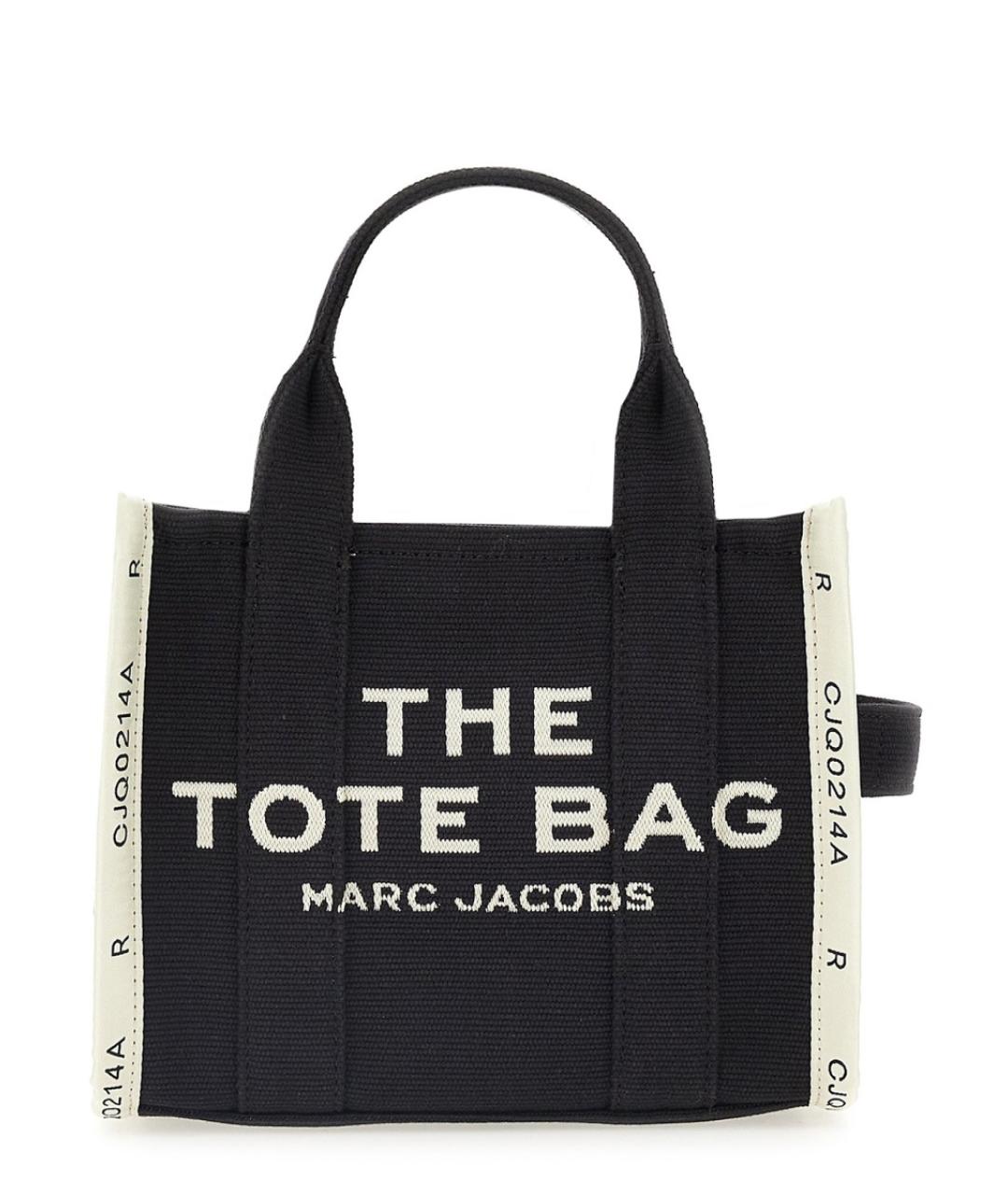 MARC JACOBS Черная хлопковая сумка тоут, фото 2