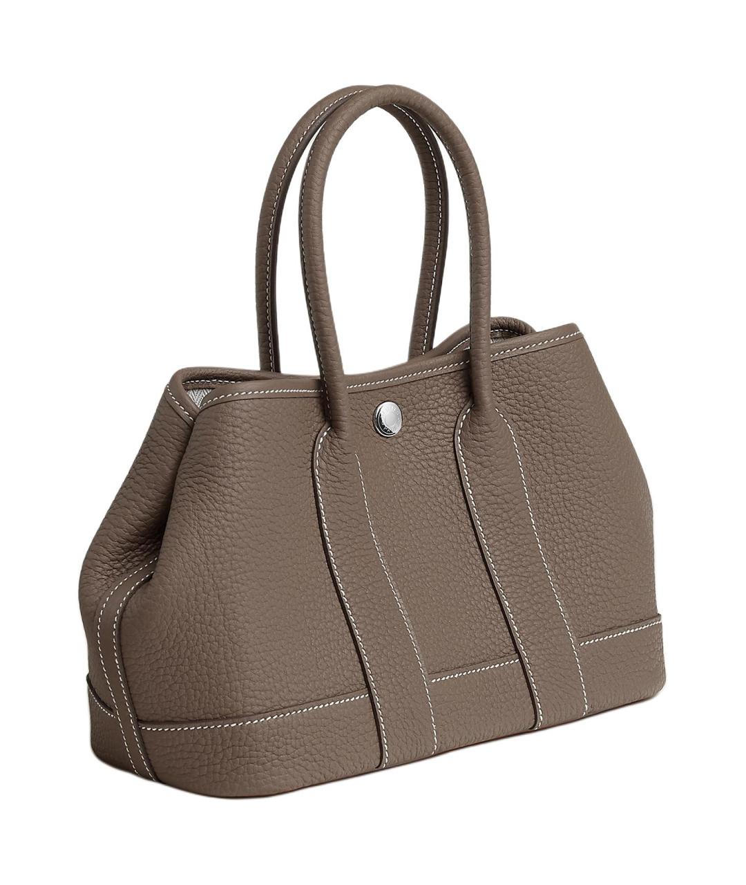 HERMES Серая сумка через плечо, фото 2