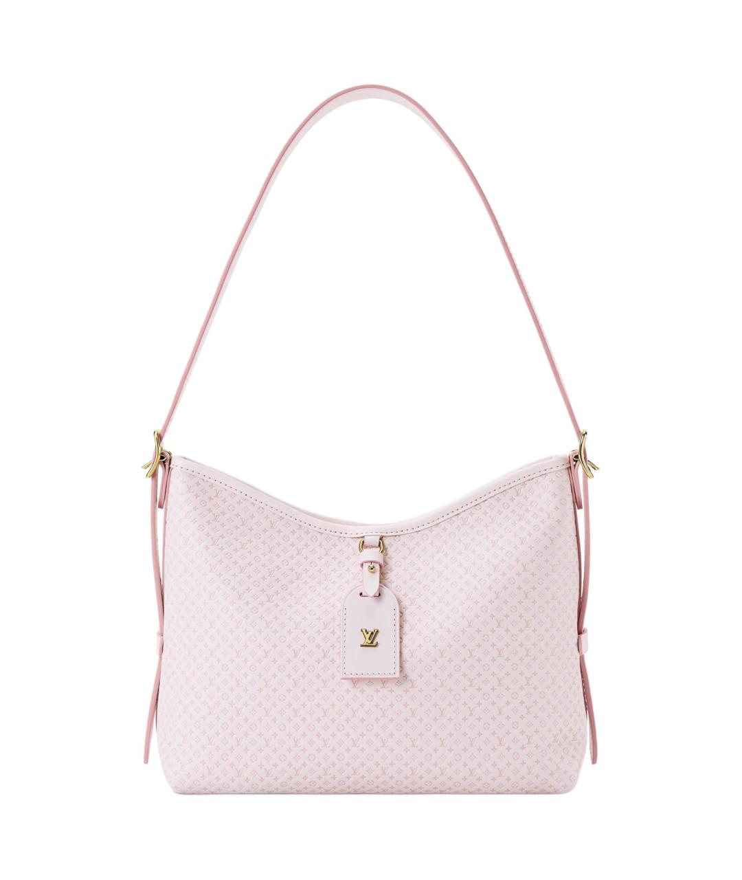 LOUIS VUITTON Розовая кожаная сумка через плечо, фото 1
