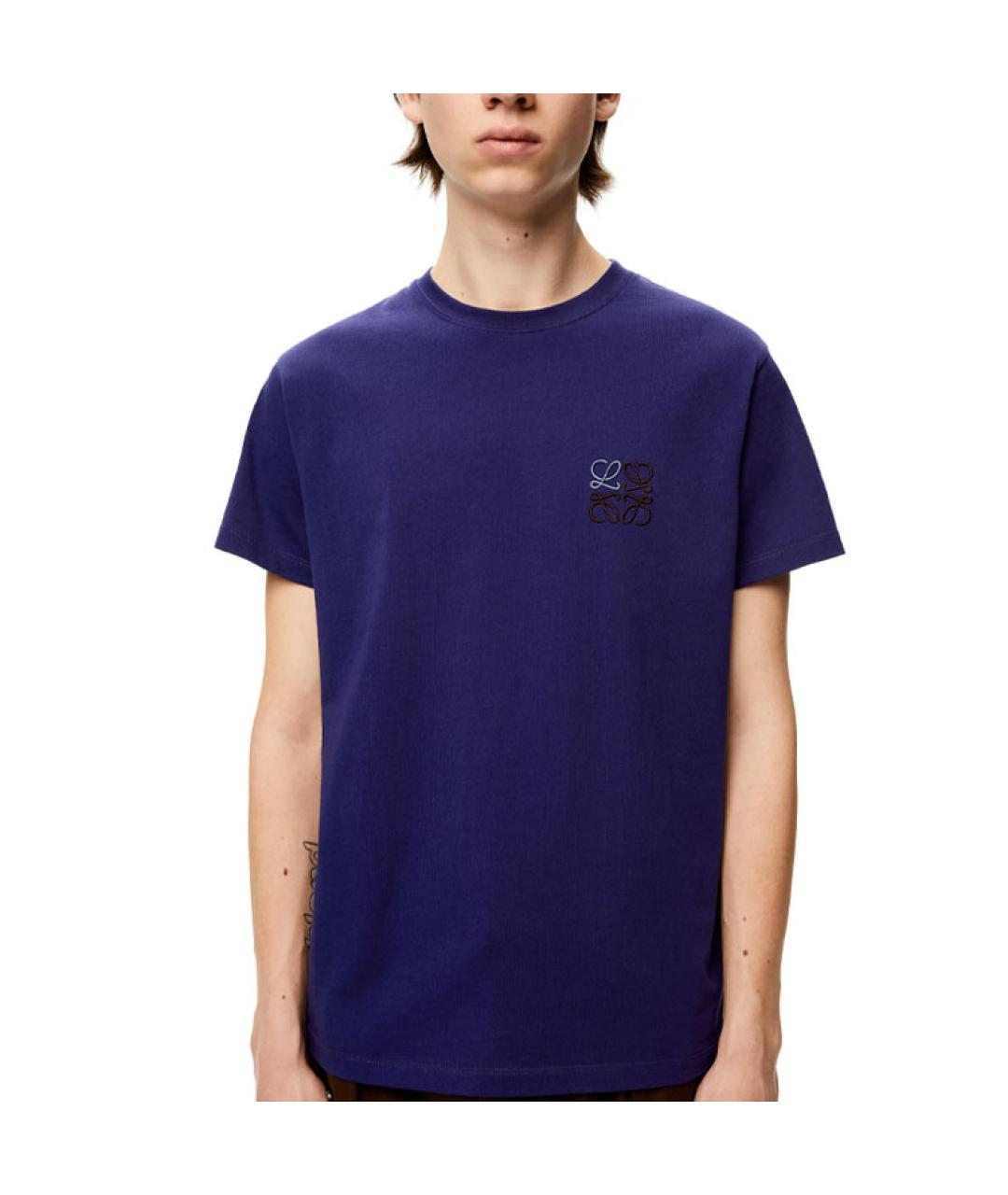 LOEWE Синяя футболка, фото 2