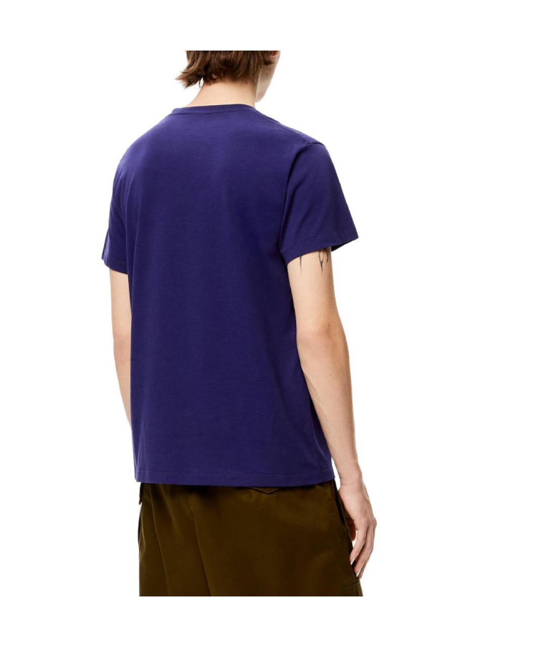 LOEWE Синяя футболка, фото 4