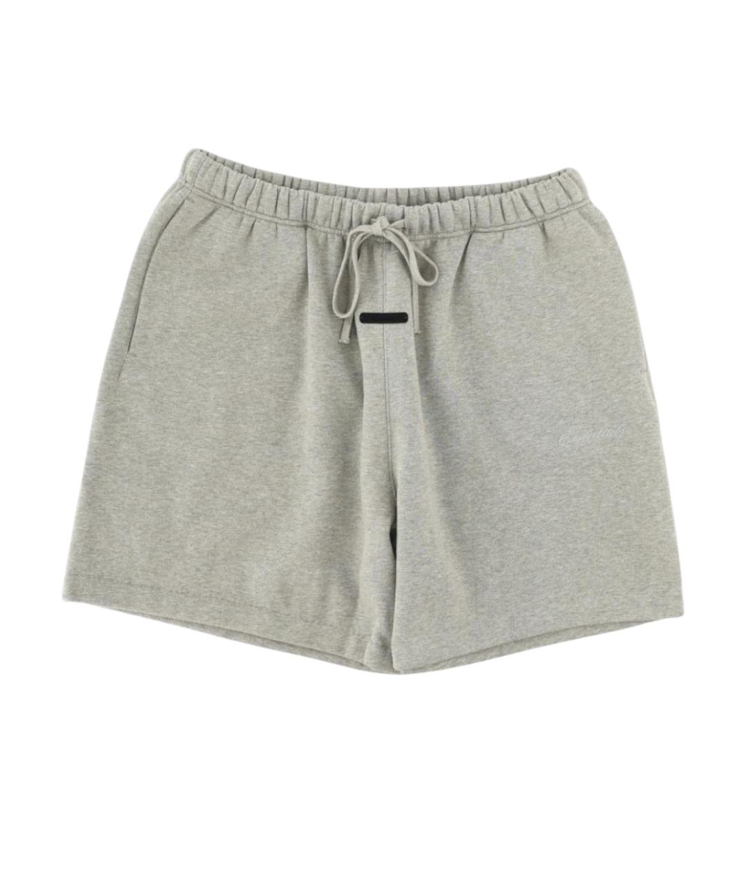 FEAR OF GOD ESSENTIALS Серые хлопковые шорты, фото 1