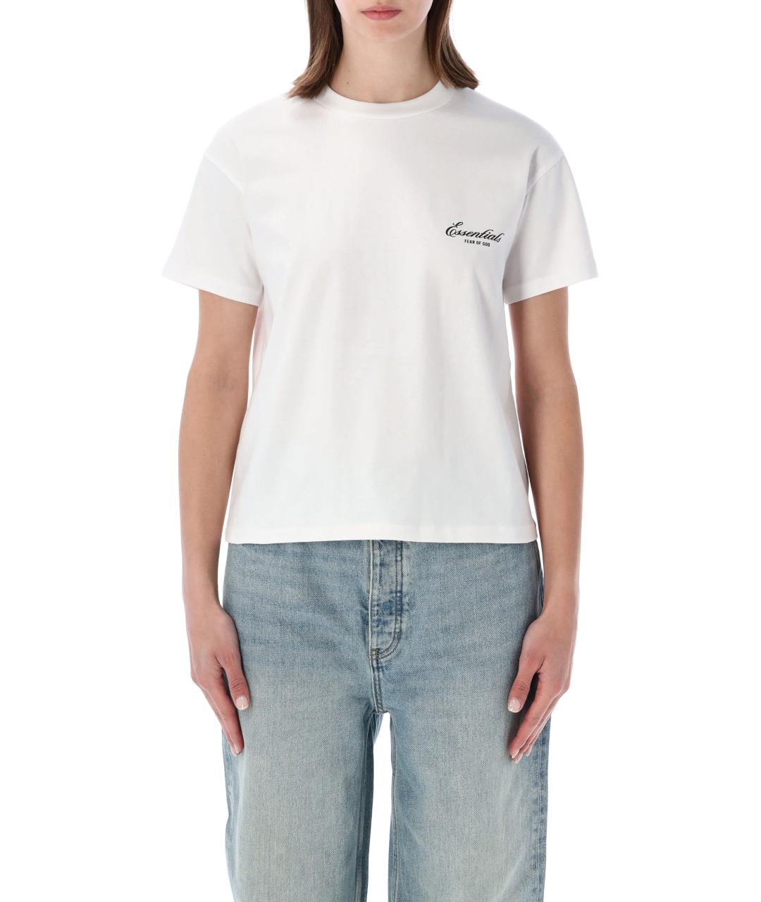 FEAR OF GOD ESSENTIALS Хлопковая футболка, фото 1