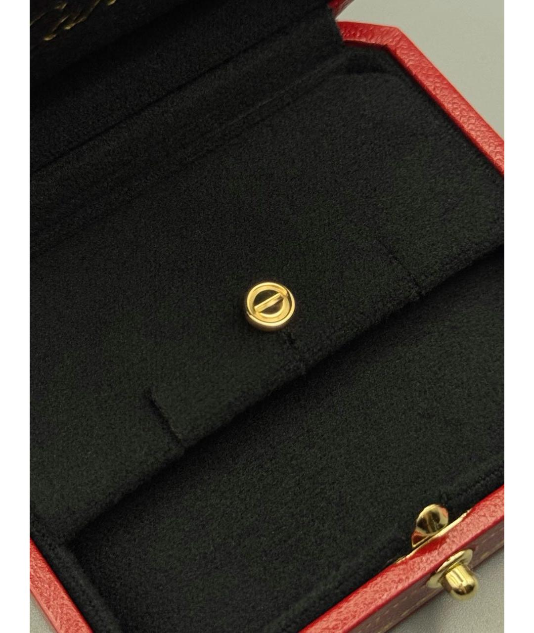 CARTIER Золотые серьги из желтого золота, фото 3