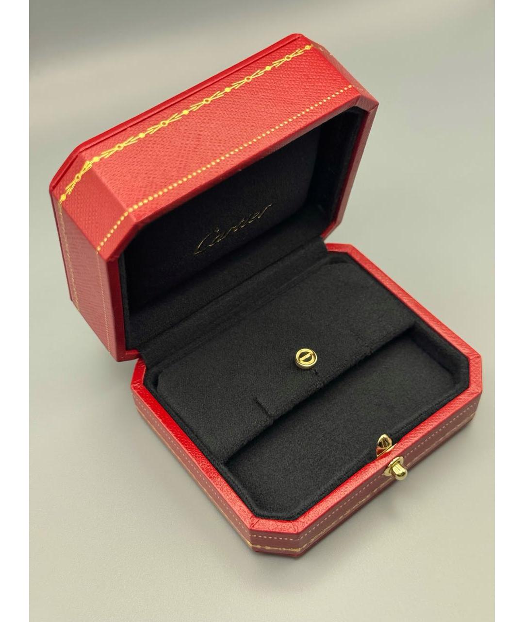CARTIER Золотые серьги из желтого золота, фото 7