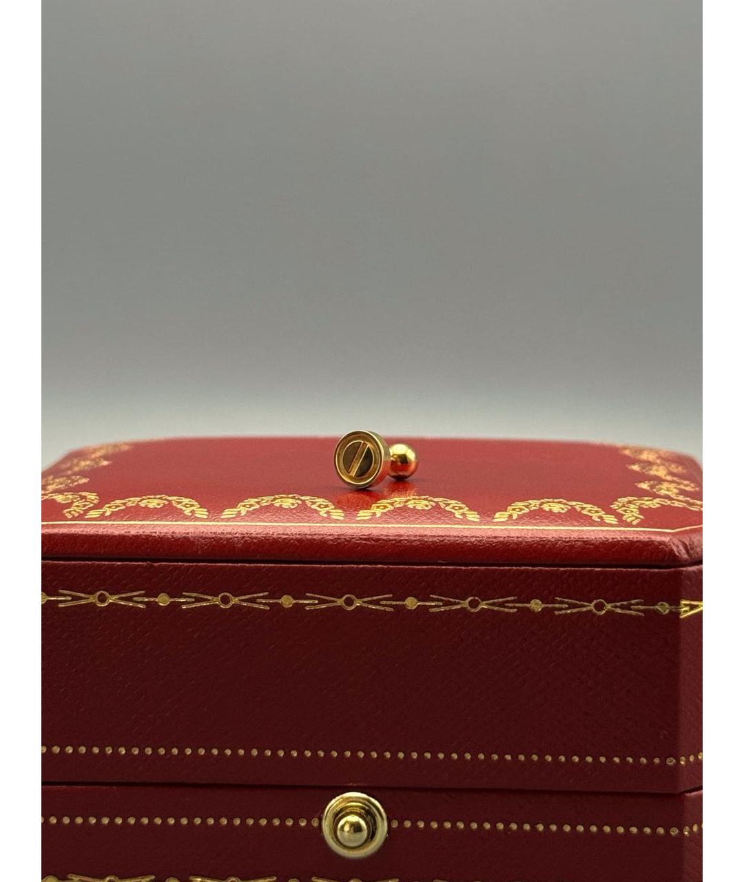 CARTIER Золотые серьги из желтого золота, фото 4