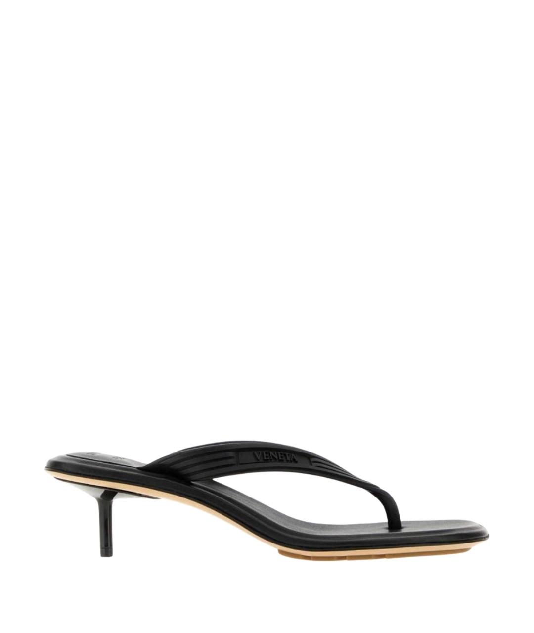 BOTTEGA VENETA Черные мюли, фото 1