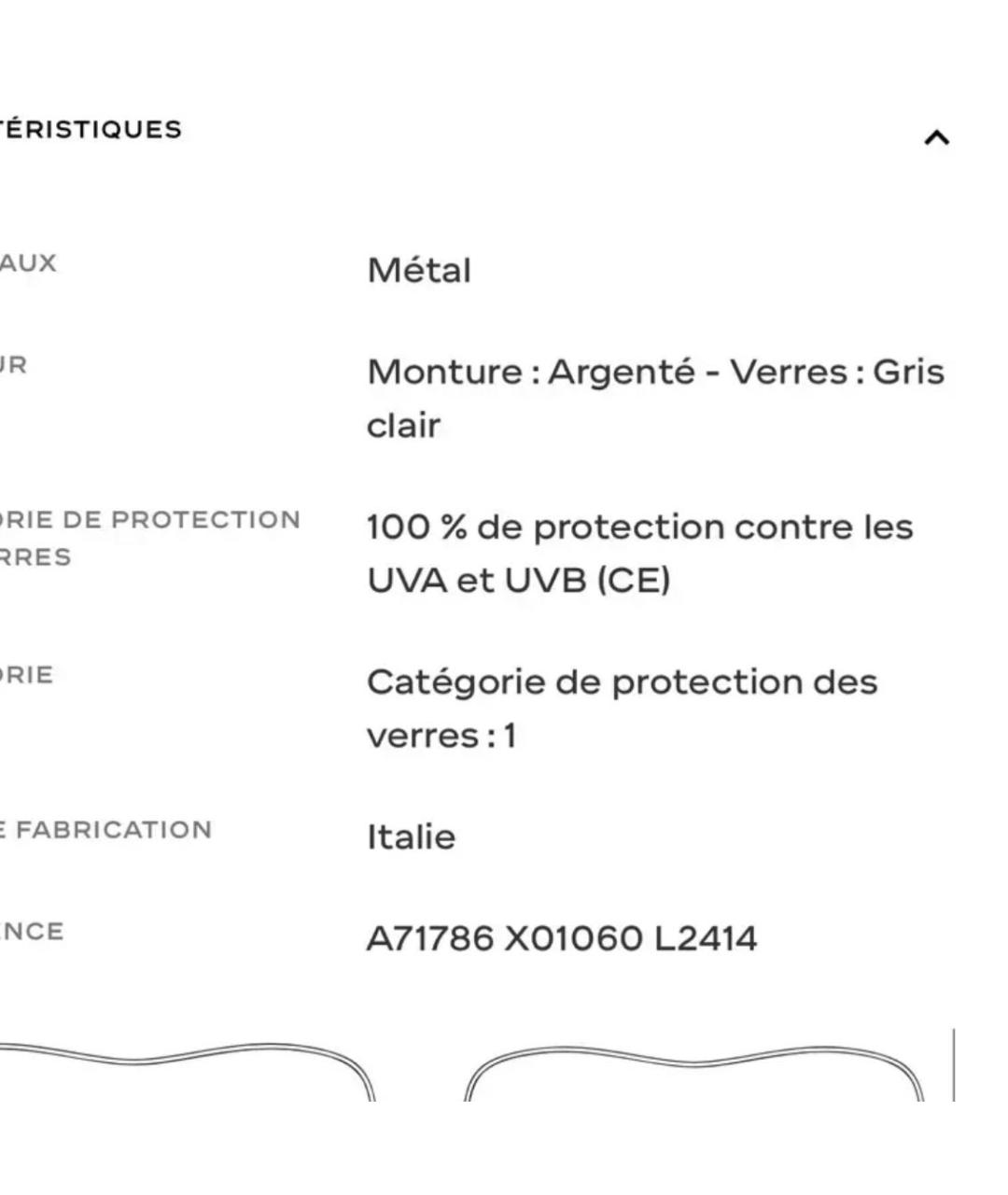 CHANEL Серебряные металлические солнцезащитные очки, фото 5