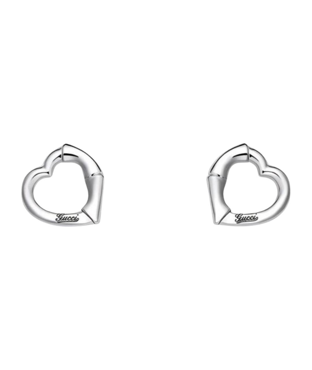 GUCCI Серебряные серебряные серьги, фото 1