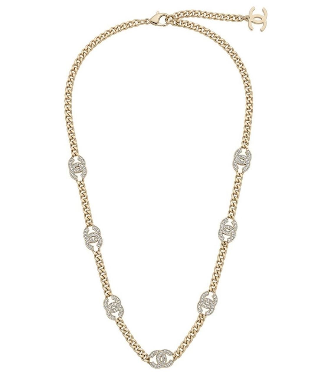 CHANEL Золотое колье, фото 1