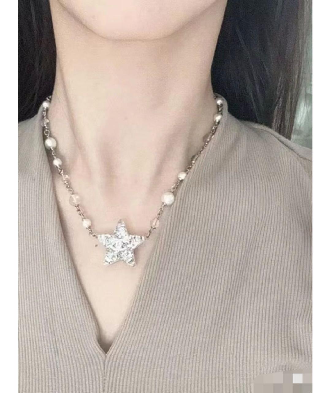 CHANEL Серебряное колье, фото 3