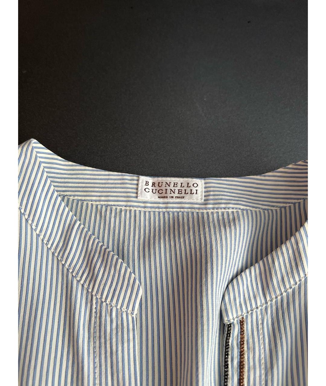 BRUNELLO CUCINELLI Шелковая блузы, фото 5