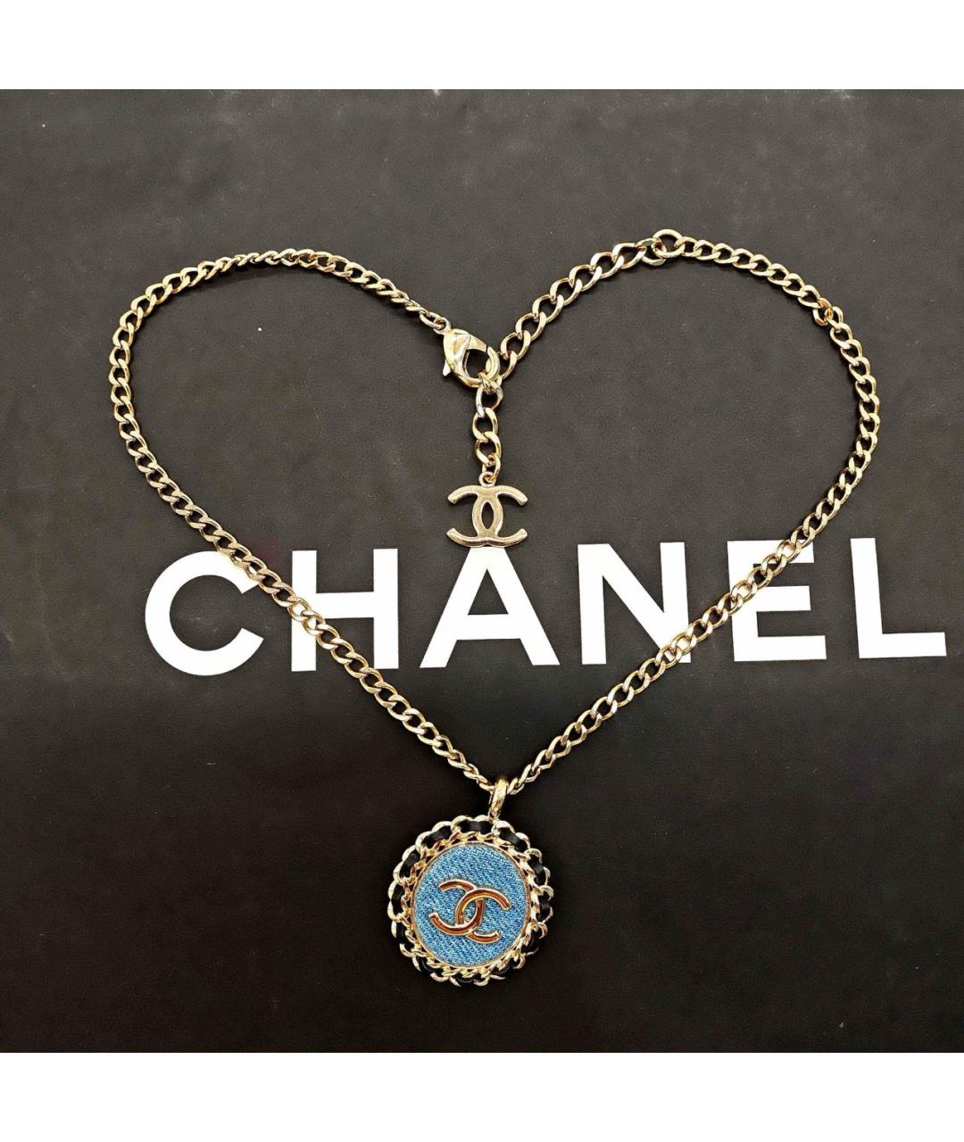 CHANEL Золотое колье, фото 5