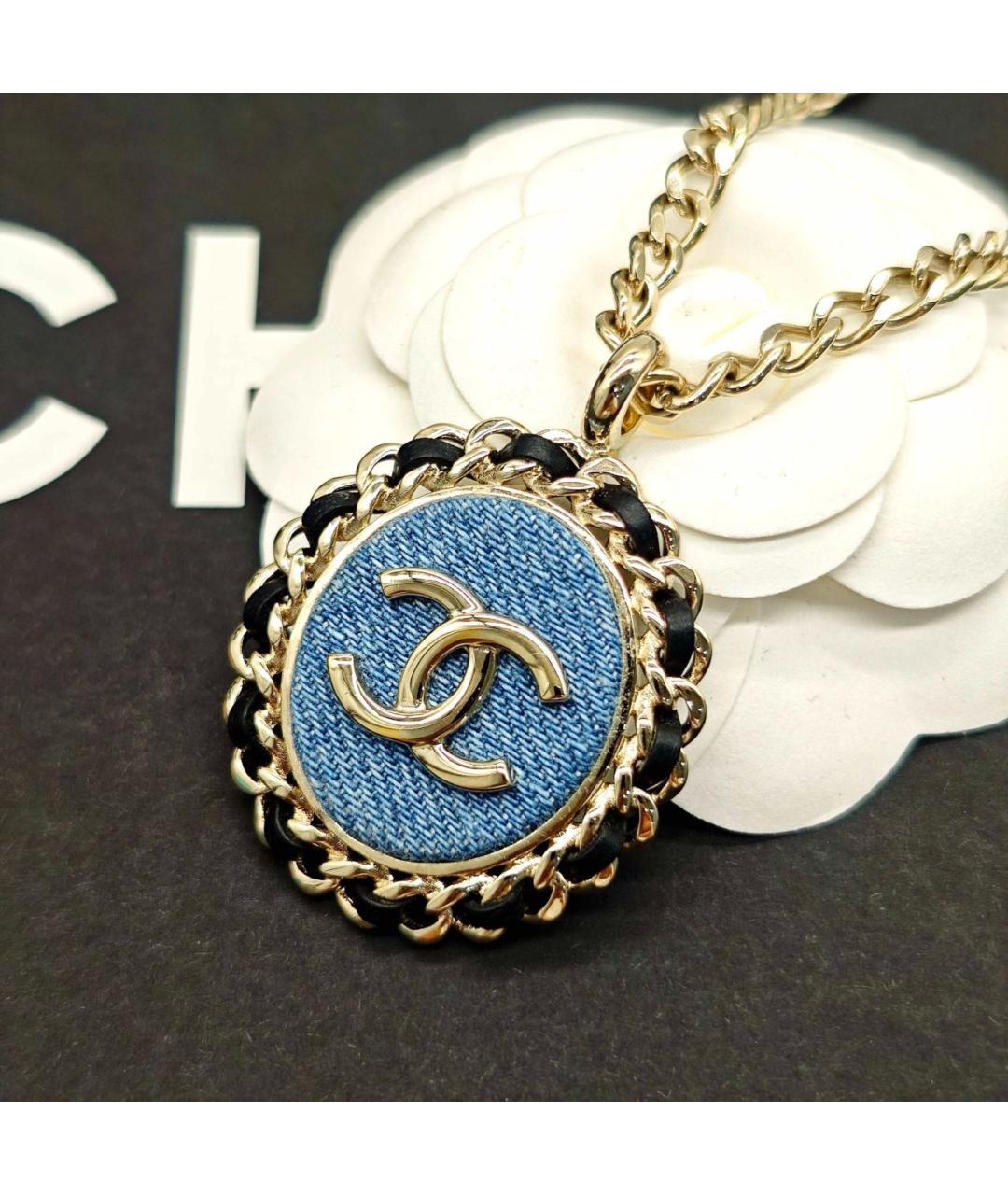 CHANEL Золотое колье, фото 2