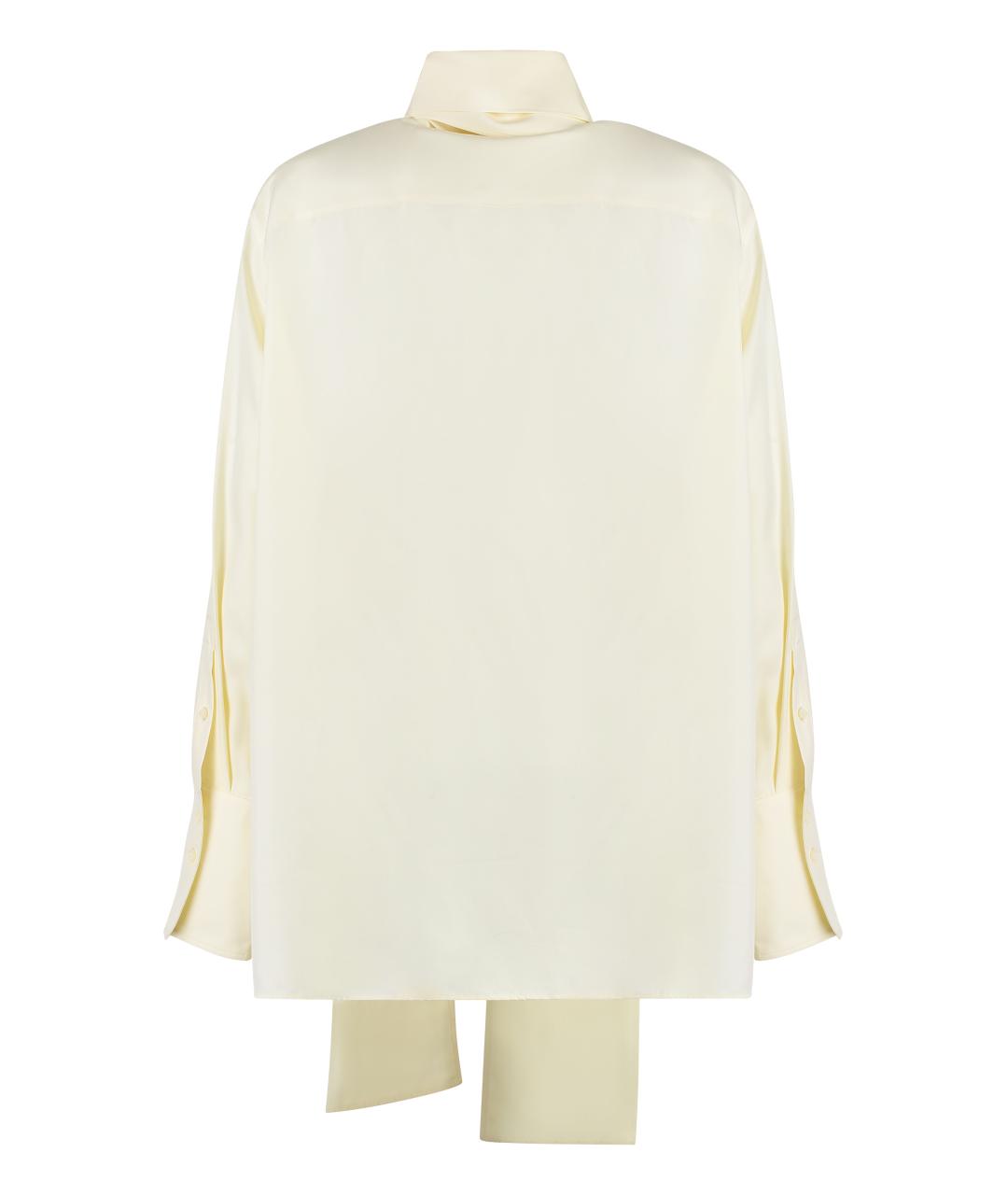 GIVENCHY Бежевая шелковая рубашка, фото 2