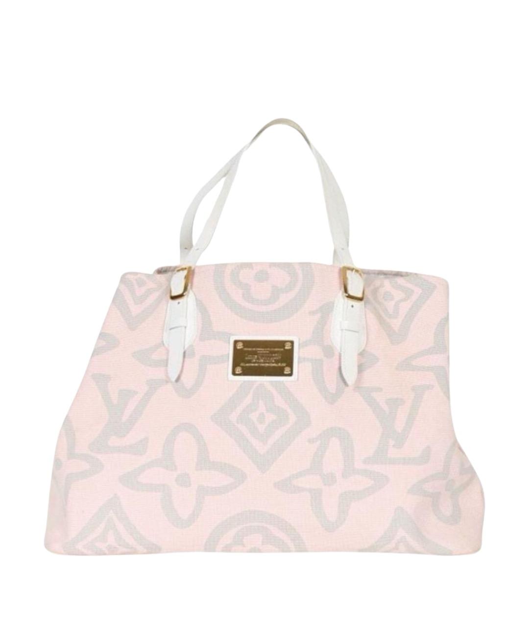 LOUIS VUITTON Розовая сумка тоут, фото 1