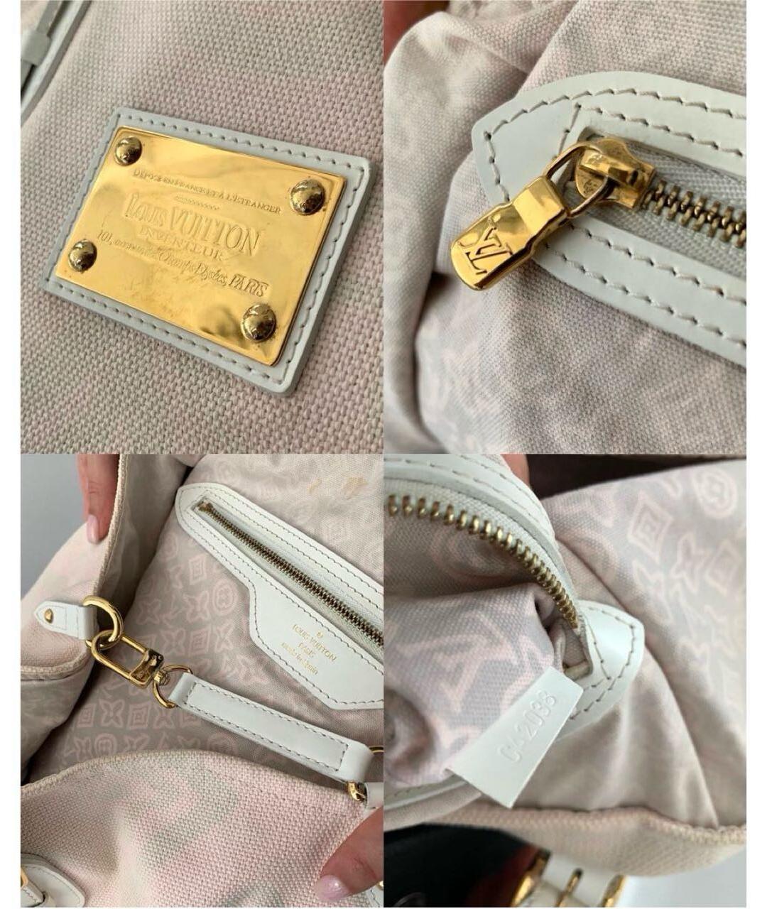 LOUIS VUITTON Розовая сумка тоут, фото 6