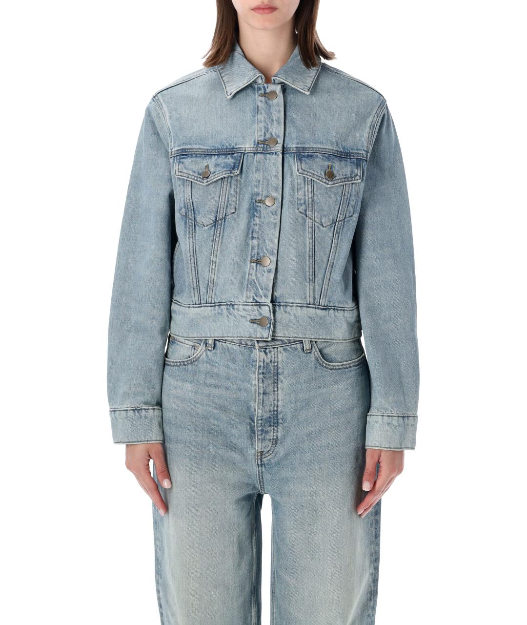 FEAR OF GOD ESSENTIALS Голубая хлопковая куртка, фото 1