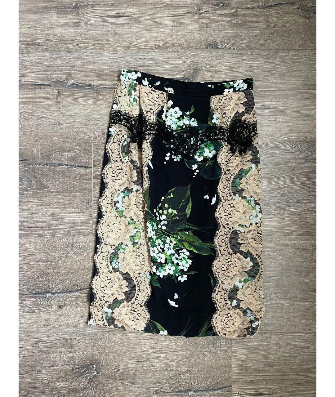 DOLCE&GABBANA Мульти вискозный костюм с юбками, фото 2