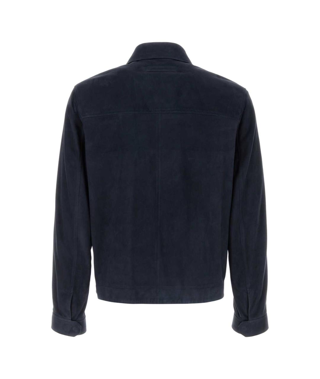 ZEGNA Синяя хлопковая куртка, фото 2
