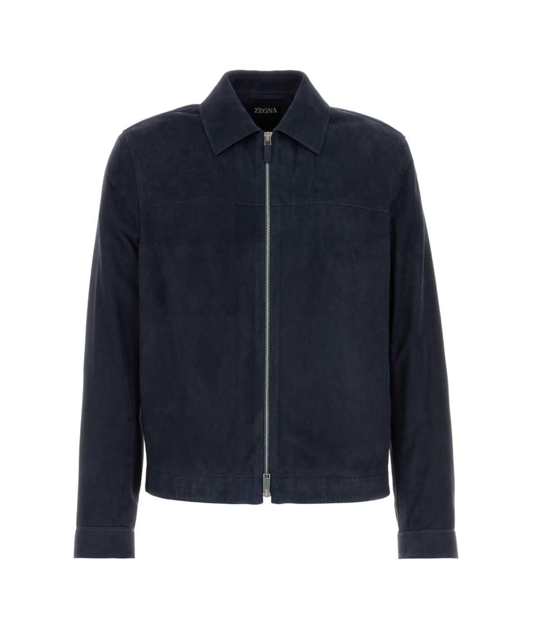 ZEGNA Синяя хлопковая куртка, фото 1