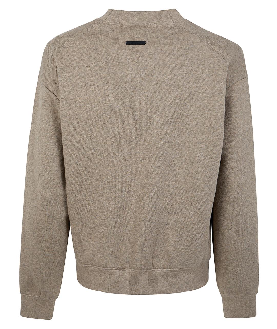 FEAR OF GOD ESSENTIALS Серый хлопковый джемпер / свитер, фото 2