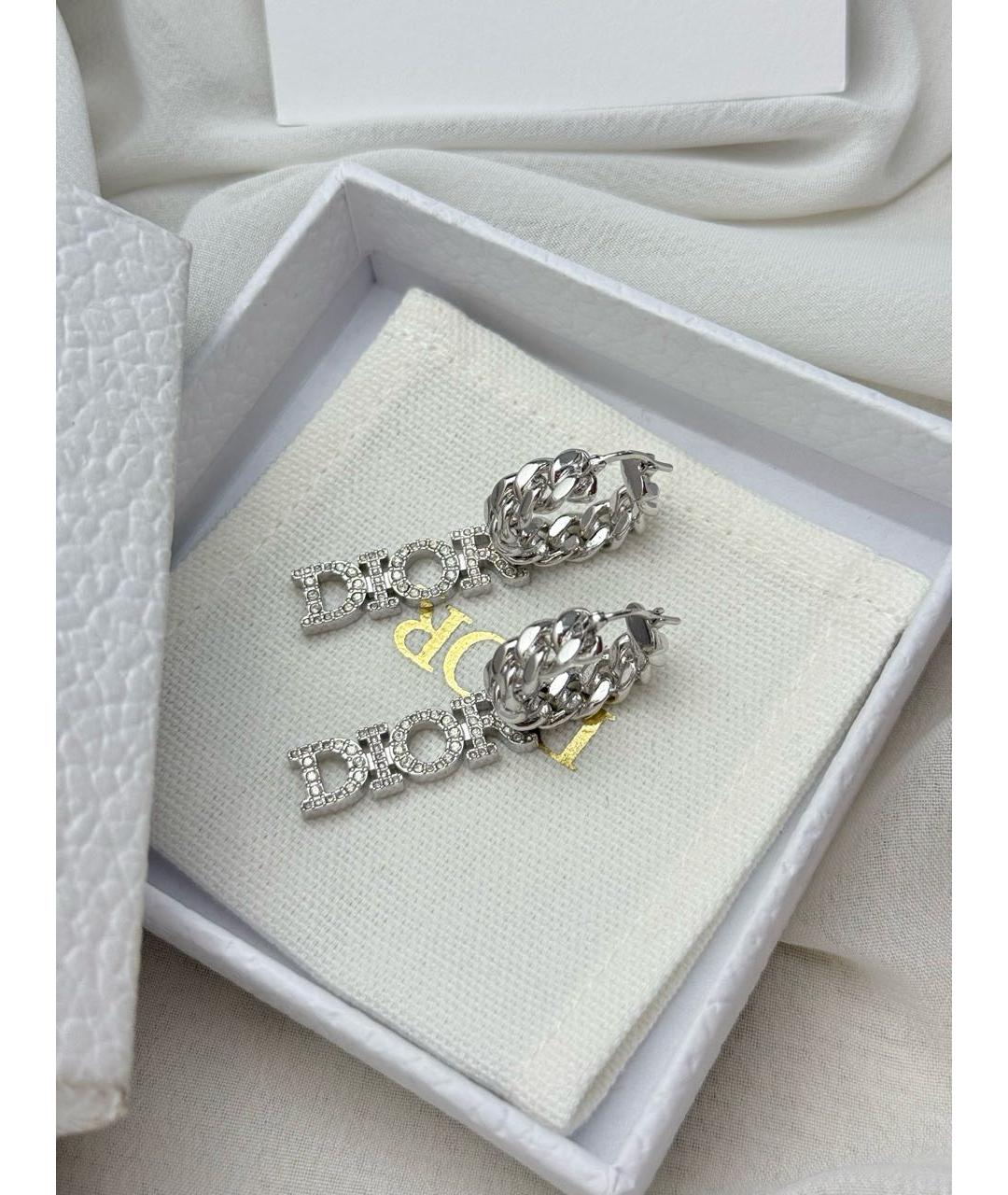 CHRISTIAN DIOR Серебряные серьги, фото 5