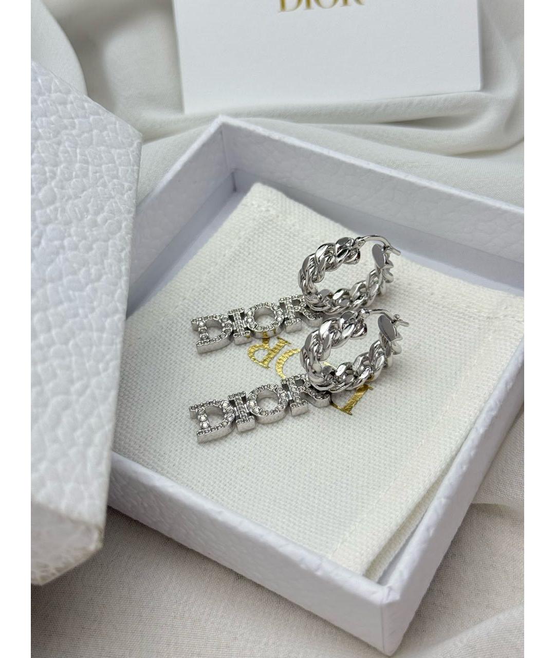 CHRISTIAN DIOR Серебряные серьги, фото 4