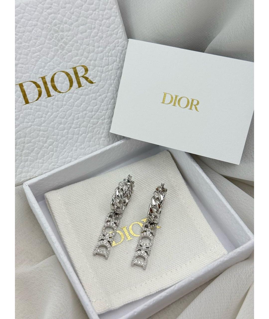 CHRISTIAN DIOR Серебряные серьги, фото 3