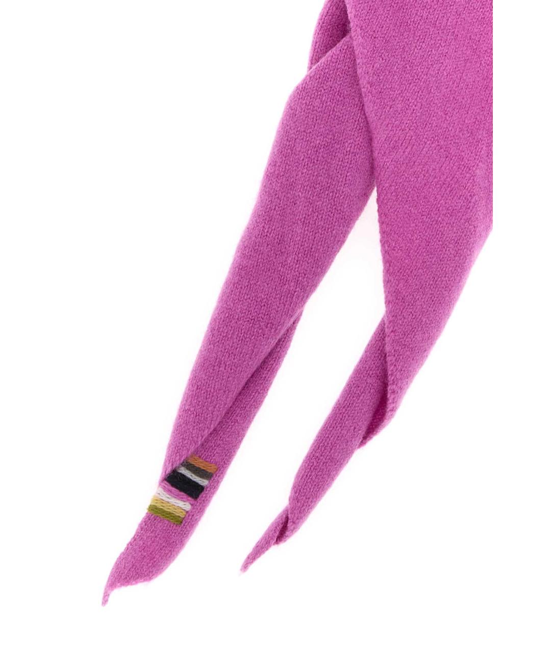 EXTREME CASHMERE Фиолетовый кашемировый шарф, фото 2
