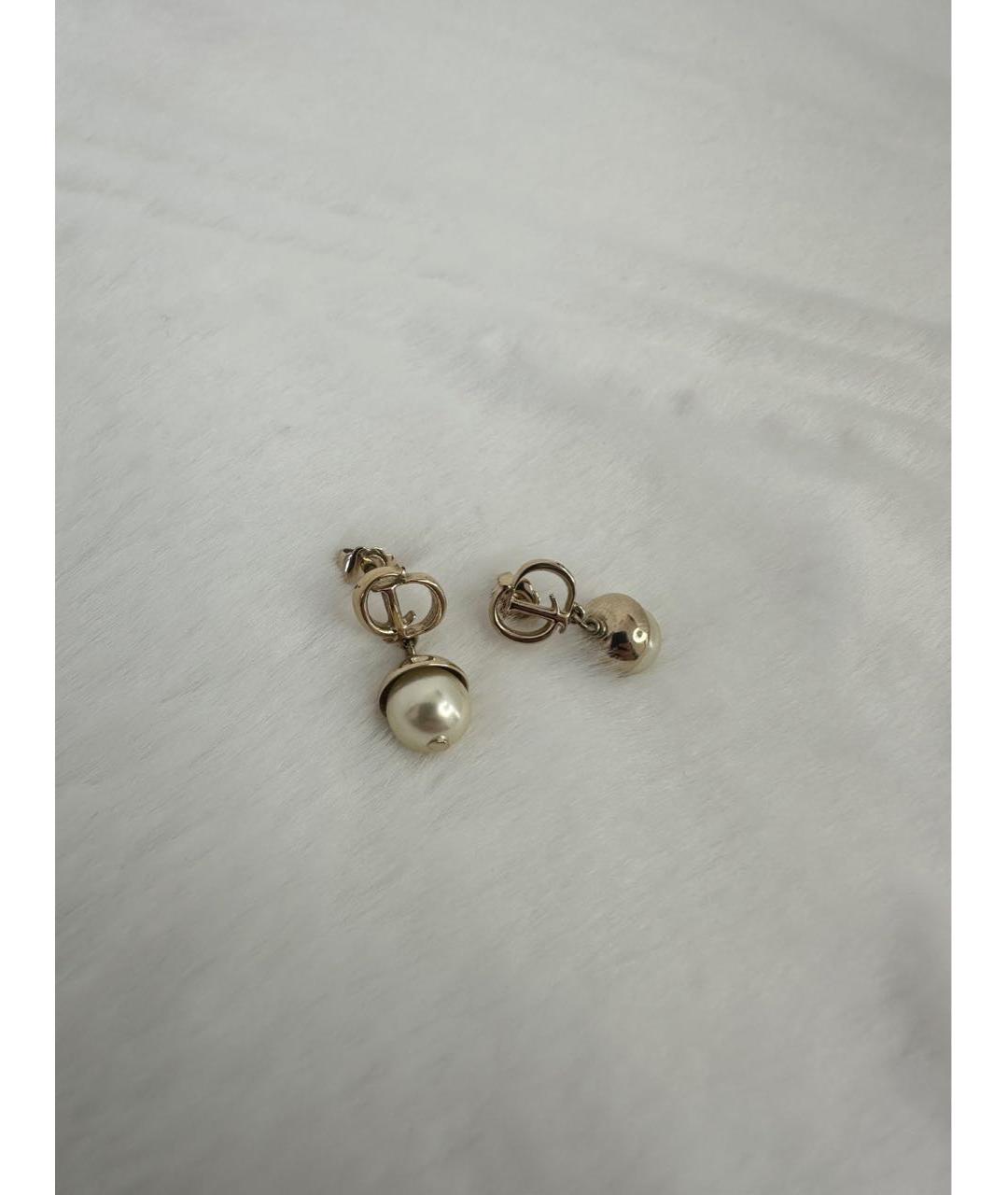 CHRISTIAN DIOR Золотые серьги, фото 2