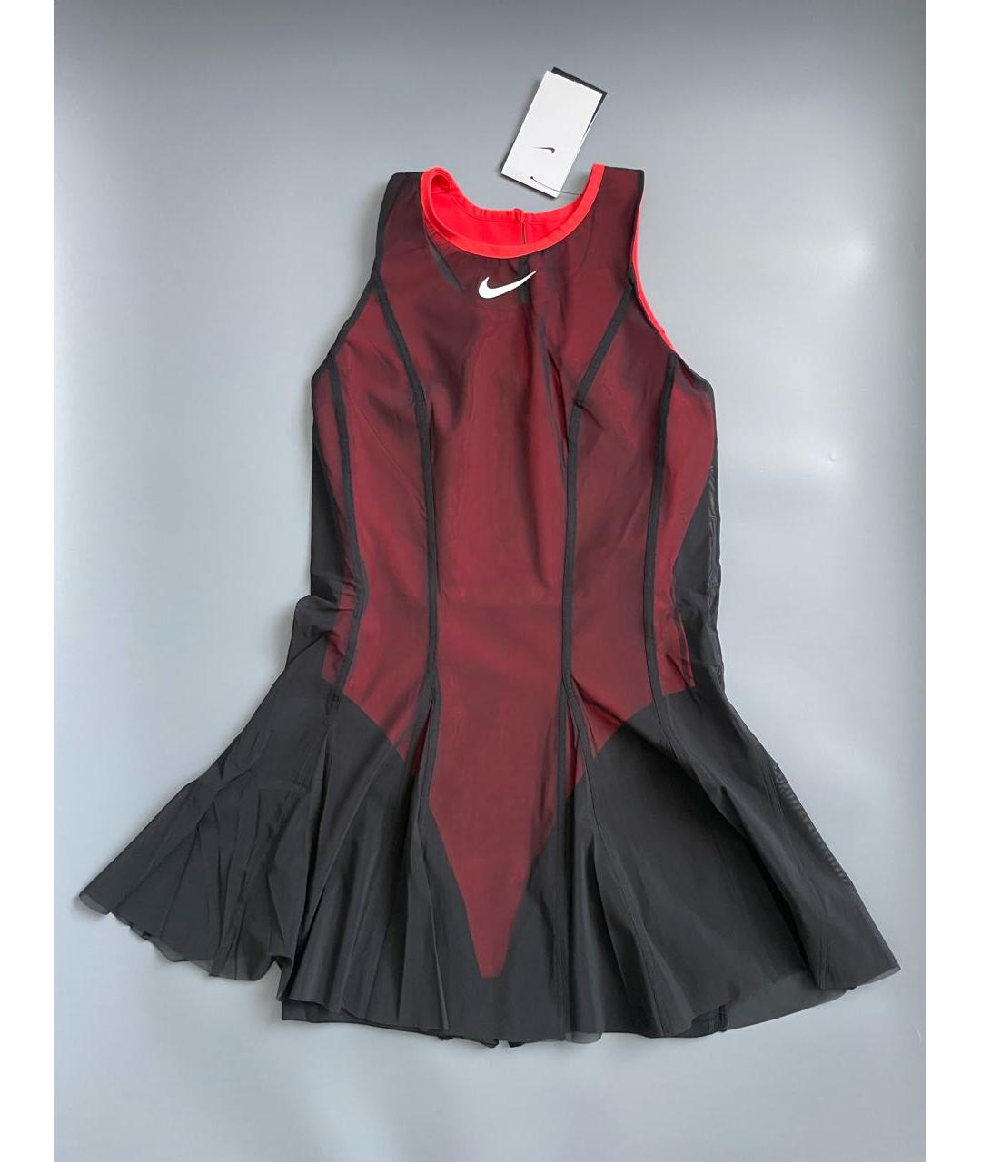 NIKE Черное полиэстеровое платье, фото 4