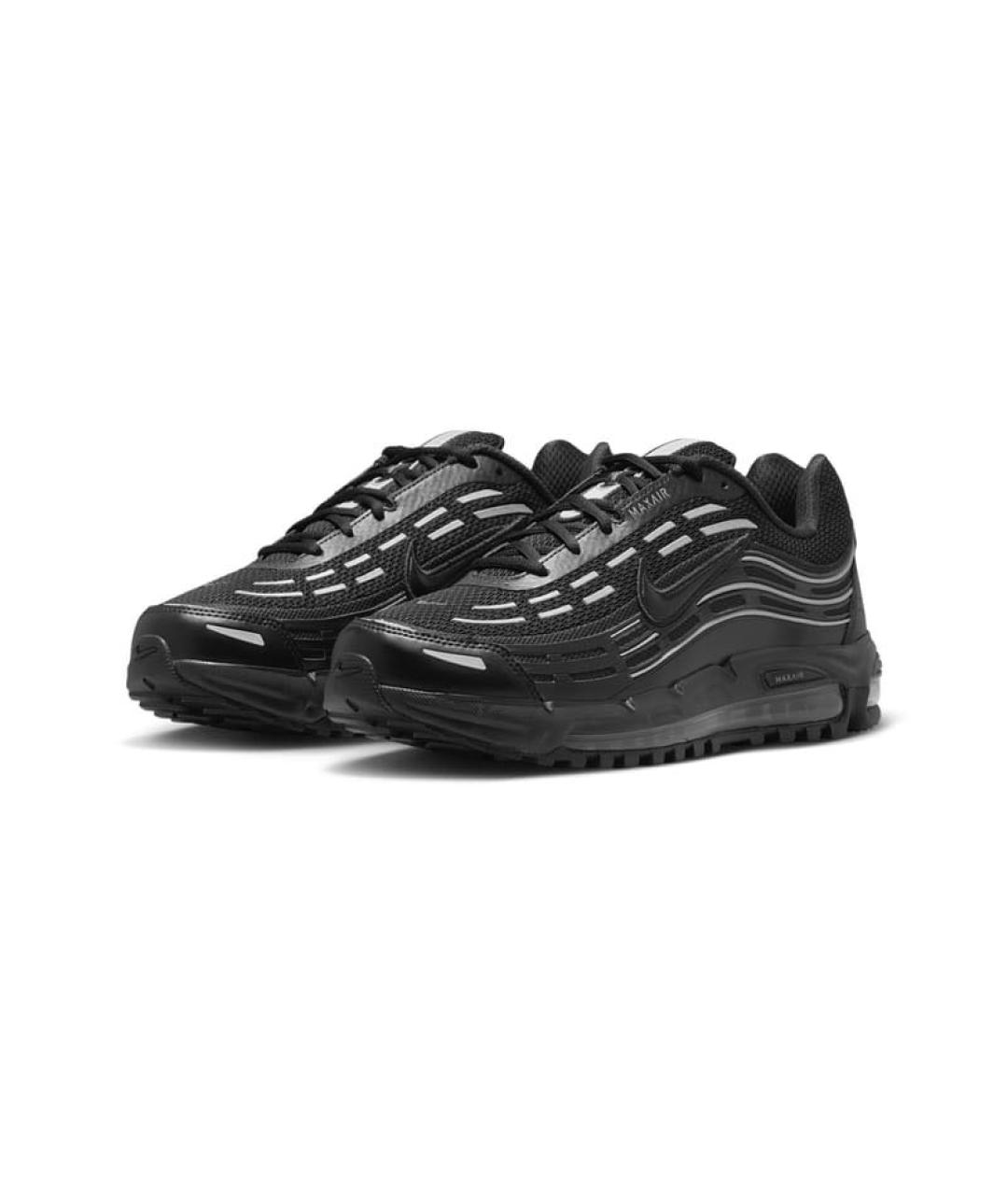 NIKE Черные низкие кроссовки / кеды, фото 2