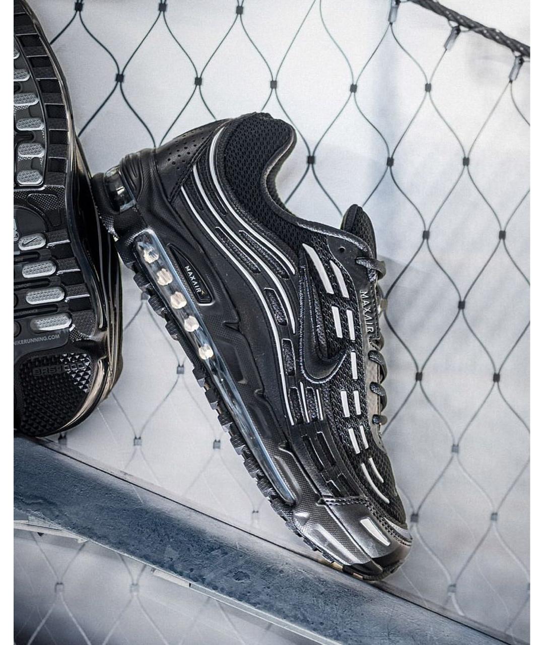 NIKE Черные низкие кроссовки / кеды, фото 6