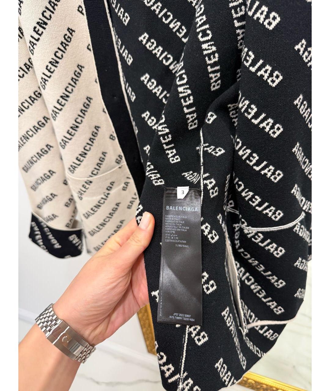 BALENCIAGA Белый кардиган, фото 5