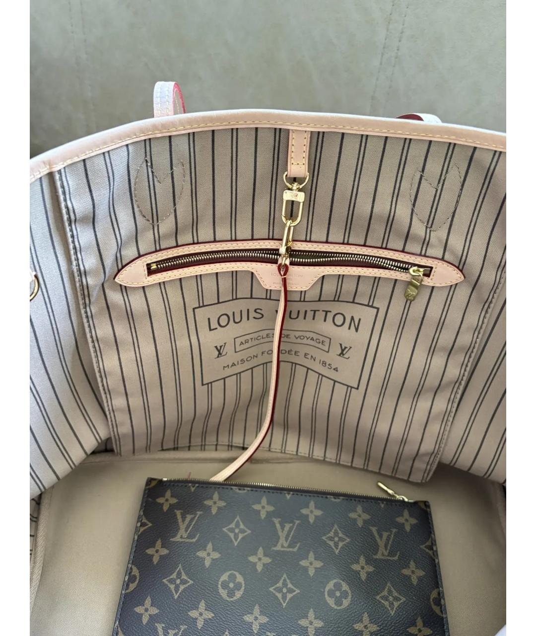 LOUIS VUITTON Коричневая дорожная/спортивная сумка, фото 4
