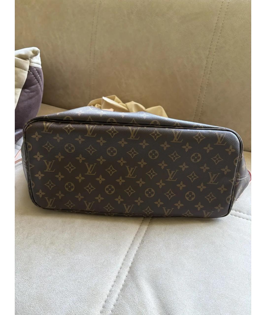 LOUIS VUITTON Коричневая дорожная/спортивная сумка, фото 3