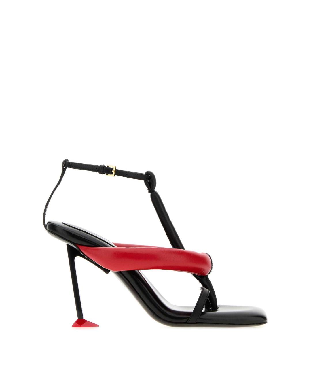 GIVENCHY Мульти кожаные босоножки, фото 1