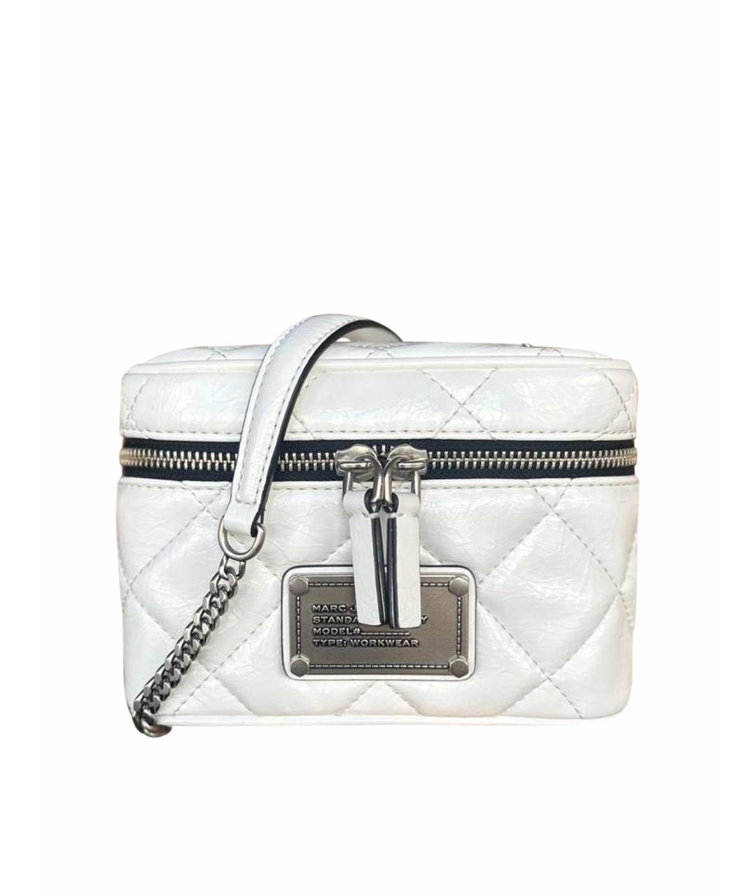MARC JACOBS Белая кожаная сумка через плечо, фото 1