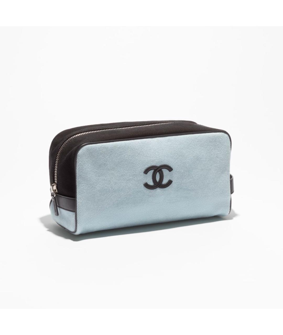 CHANEL Голубая косметичка, фото 2