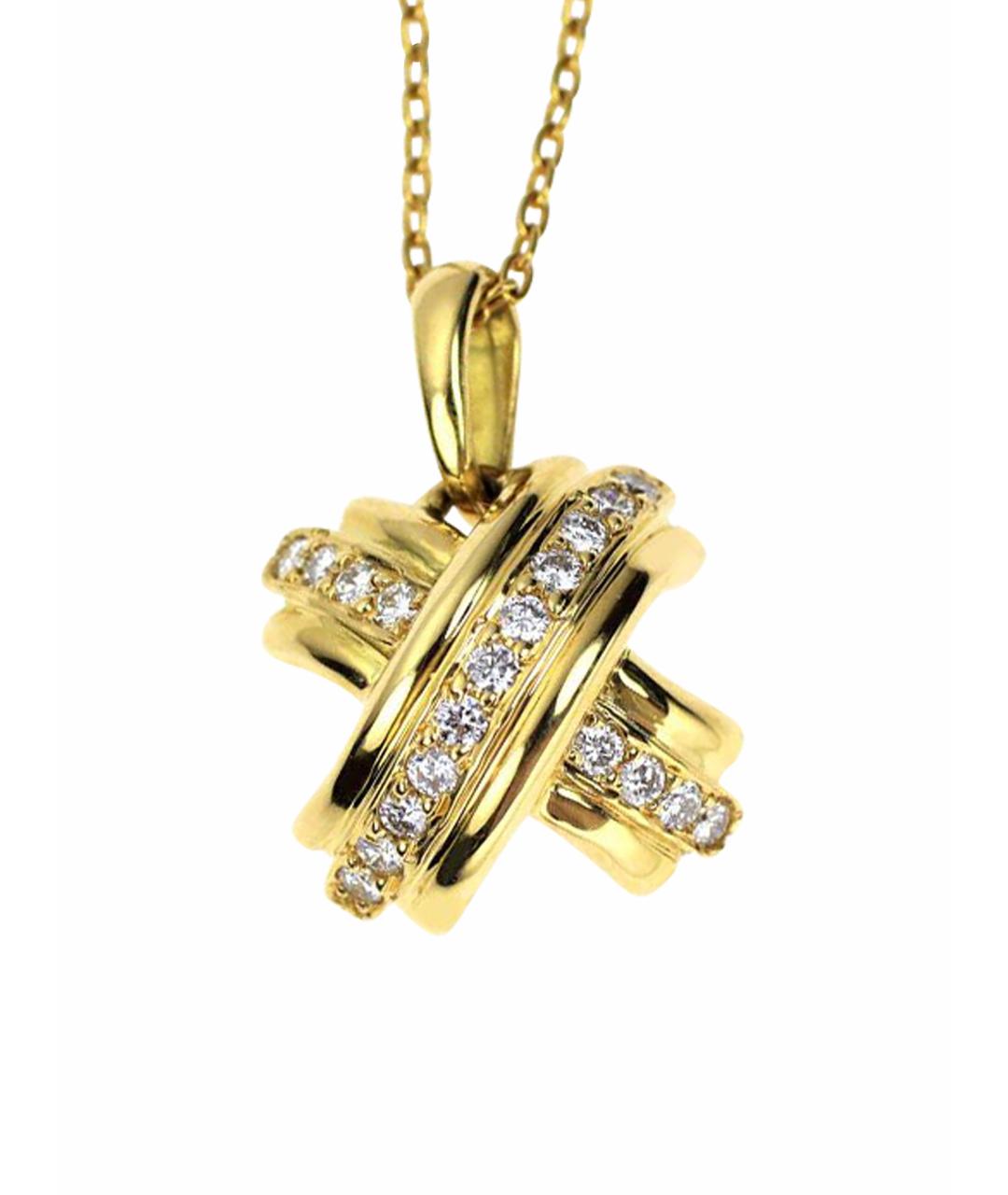 TIFFANY&CO Золотой кулон из желтого золота, фото 1