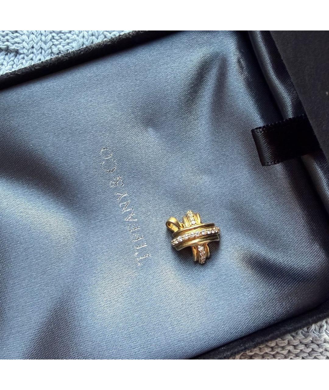 TIFFANY&CO Золотой кулон из желтого золота, фото 2