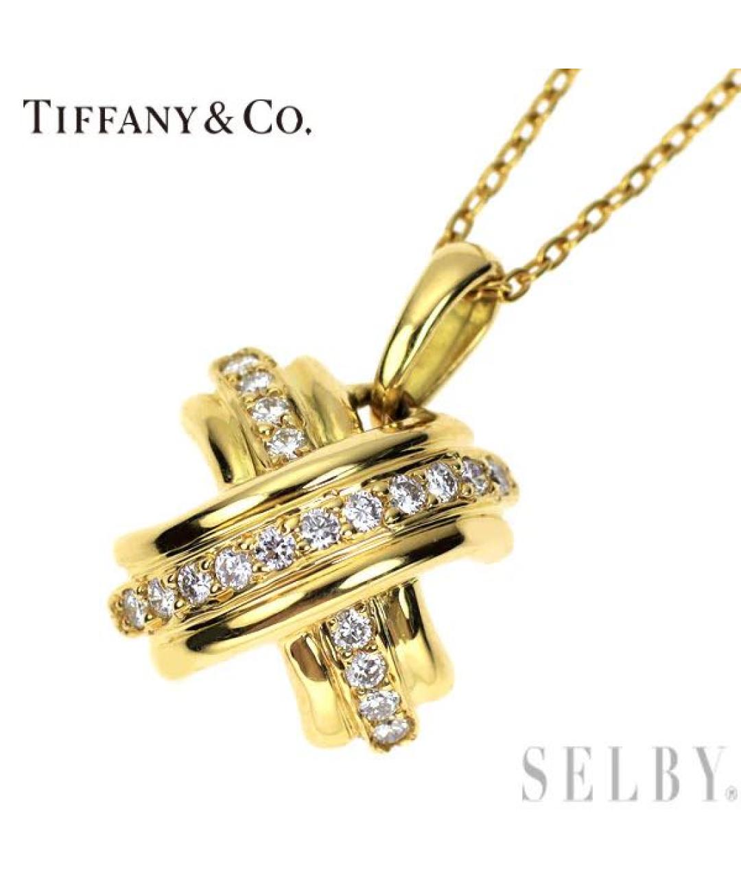 TIFFANY&CO Золотой кулон из желтого золота, фото 9