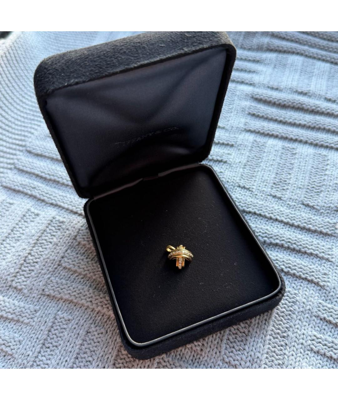 TIFFANY&CO Золотой кулон из желтого золота, фото 3