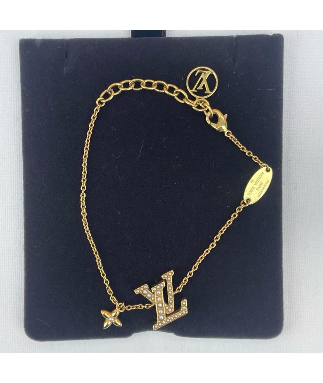 LOUIS VUITTON Золотой браслет, фото 3