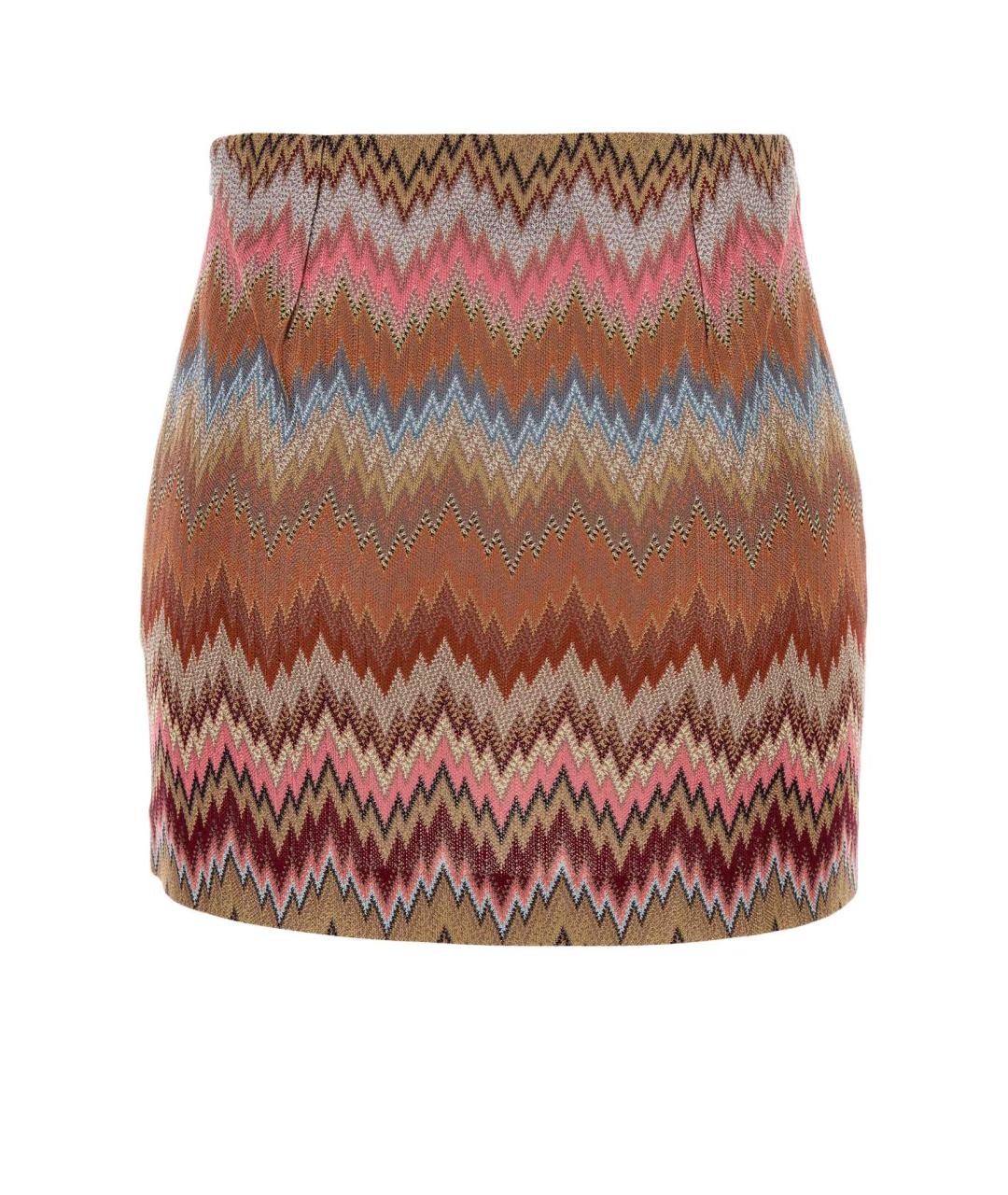 MISSONI Мульти вискозная юбка мини, фото 2
